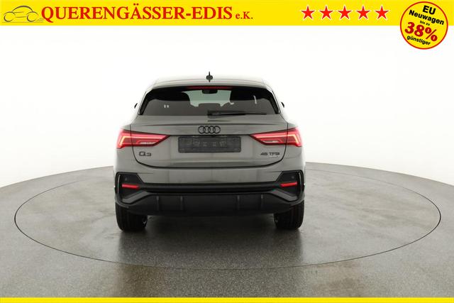 Audi Q3 Sportback 45 TFSI quattro S line qu S-LINE, AHK, 19-Zoll, Optik schwarz, Navi, Kamera, el. Klappe 