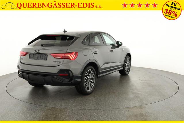 Audi Q3 Sportback 45 TFSI quattro S line qu S-LINE, AHK, 19-Zoll, Optik schwarz, Navi, Kamera, el. Klappe 