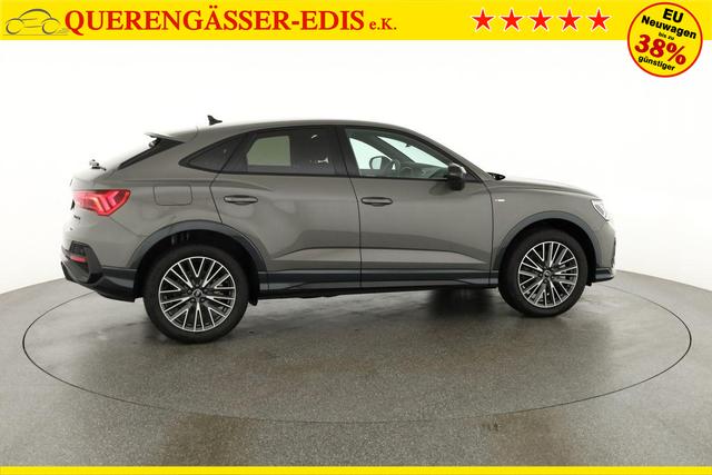 Audi Q3 Sportback 45 TFSI quattro S line qu S-LINE, AHK, 19-Zoll, Optik schwarz, Navi, Kamera, el. Klappe 