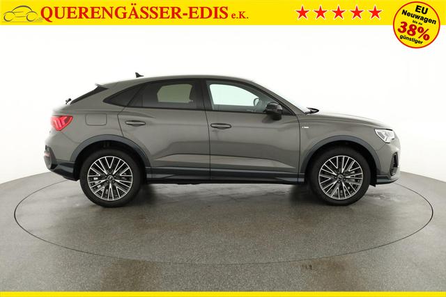 Audi Q3 Sportback 45 TFSI quattro S line qu S-LINE, AHK, 19-Zoll, Optik schwarz, Navi, Kamera, el. Klappe 
