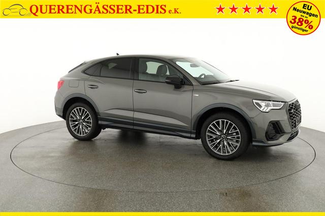 Audi Q3 Sportback 45 TFSI quattro S line qu S-LINE, AHK, 19-Zoll, Optik schwarz, Navi, Kamera, el. Klappe 