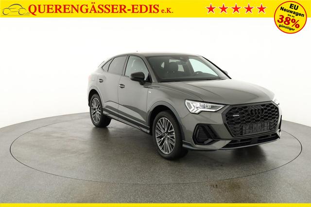 Audi Q3 Sportback 45 TFSI quattro S line qu S-LINE, AHK, 19-Zoll, Optik schwarz, Navi, Kamera, el. Klappe 