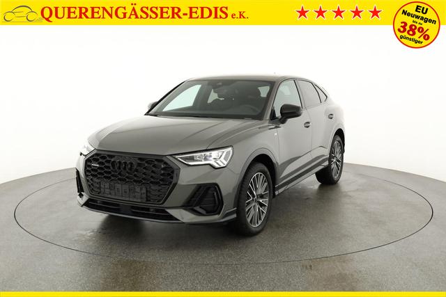 Audi Q3 Sportback 45 TFSI quattro S line qu S-LINE, AHK, 19-Zoll, Optik schwarz, Navi, Kamera, el. Klappe 