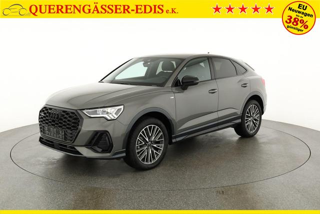 Audi Q3 Sportback 45 TFSI quattro S line qu S-LINE, AHK, 19-Zoll, Optik schwarz, Navi, Kamera, el. Klappe 