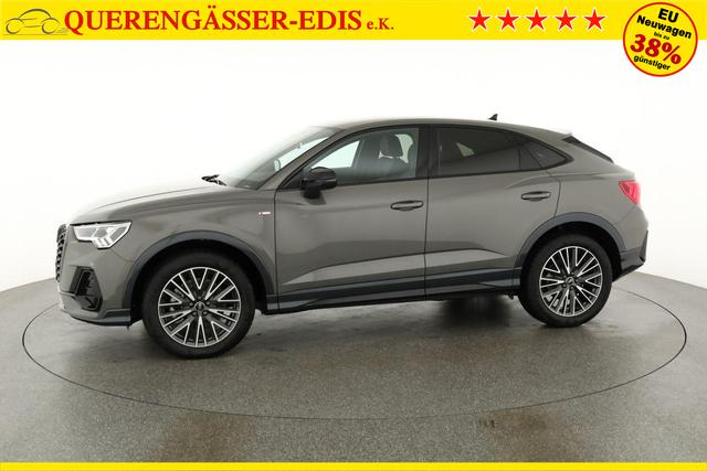 Audi Q3 Sportback 45 TFSI quattro S line qu S-LINE, AHK, 19-Zoll, Optik schwarz, Navi, Kamera, el. Klappe 