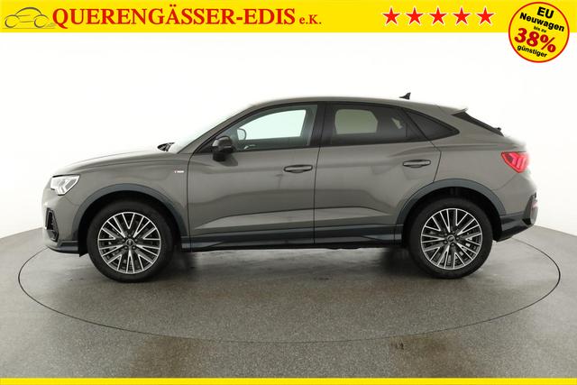 Audi Q3 Sportback 45 TFSI quattro S line qu S-LINE, AHK, 19-Zoll, Optik schwarz, Navi, Kamera, el. Klappe 