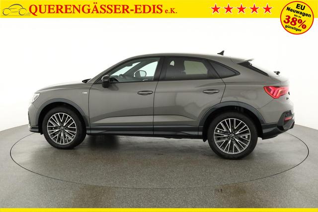 Audi Q3 Sportback 45 TFSI quattro S line qu S-LINE, AHK, 19-Zoll, Optik schwarz, Navi, Kamera, el. Klappe 