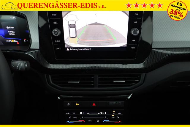 Volkswagen T-Cross 1.5 TSI 110 kW Life DSG Life, AHK, IQ.Light, ACC, Side, Kamera, 17-Zoll, Winterpaket 