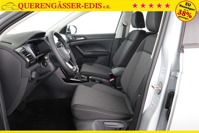 Volkswagen T-Cross 1.5 TSI 110 kW Life DSG Life, AHK, IQ.Light, ACC, Side, Kamera, 17-Zoll, Winterpaket 