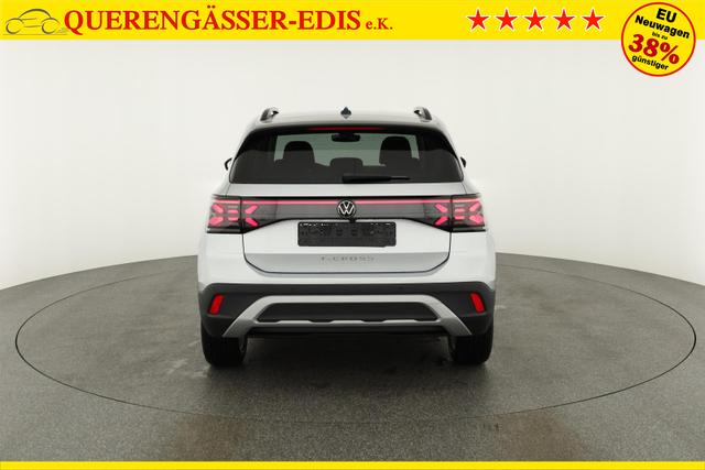 Volkswagen T-Cross 1.5 TSI 110 kW Life DSG Life, AHK, IQ.Light, ACC, Side, Kamera, 17-Zoll, Winterpaket 