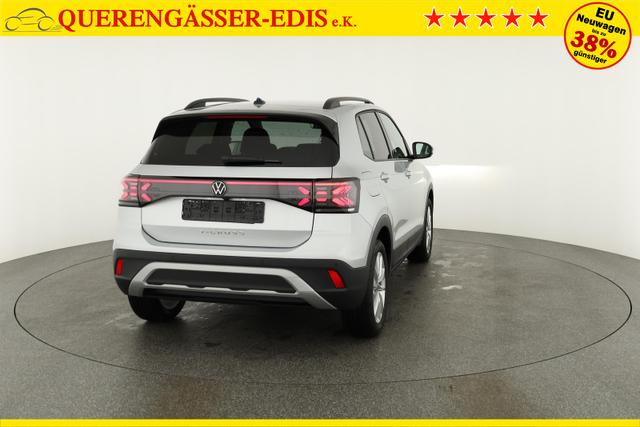 Volkswagen T-Cross 1.5 TSI 110 kW Life DSG Life, AHK, IQ.Light, ACC, Side, Kamera, 17-Zoll, Winterpaket 