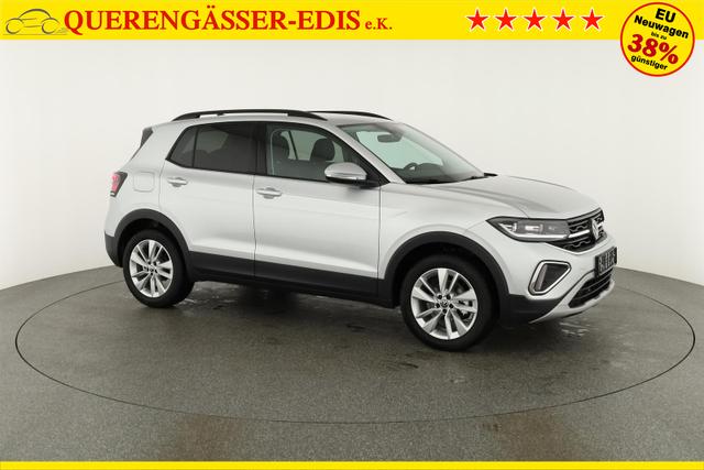 Volkswagen T-Cross 1.5 TSI 110 kW Life DSG Life, AHK, IQ.Light, ACC, Side, Kamera, 17-Zoll, Winterpaket 