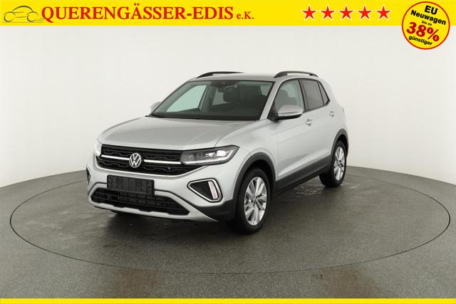Volkswagen T-Cross 1.5 TSI 110 kW Life DSG Life, AHK, IQ.Light, ACC, Side, Kamera, 17-Zoll, Winterpaket 