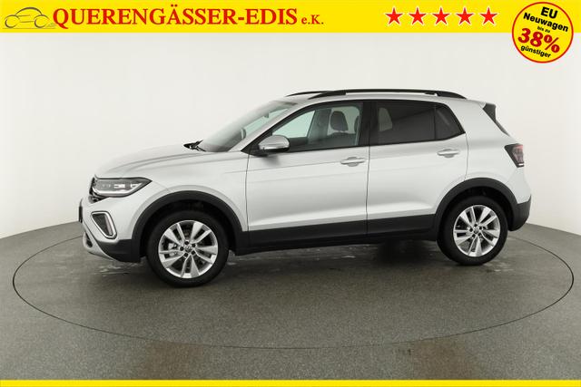 Volkswagen T-Cross 1.5 TSI 110 kW Life DSG Life, AHK, IQ.Light, ACC, Side, Kamera, 17-Zoll, Winterpaket 