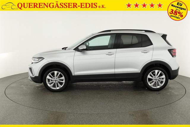 Volkswagen T-Cross 1.0 TSI 85 kW Life DSG Life, AHK, IQ.Light, Kamera, ACC, Side, Winter, 17-Zoll 