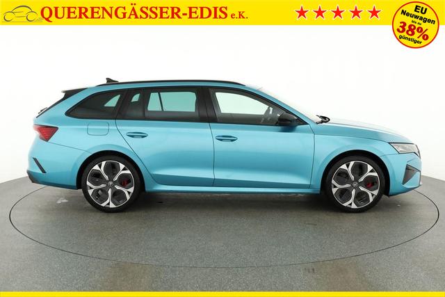 Skoda Octavia Combi RS 2.0 TSI DSG, Sonderlackierung, AHK, 19 Zoll, Canton, el. Klappe, Navi, Matrix, sofort 