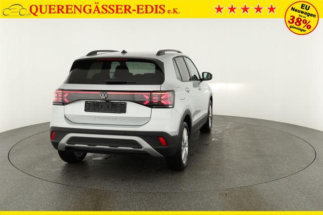 Volkswagen T-Cross 1.0 TSI 85 kW Life DSG Life, AHK, IQ.Light, Kamera, ACC, Side, Winter, 17-Zoll 