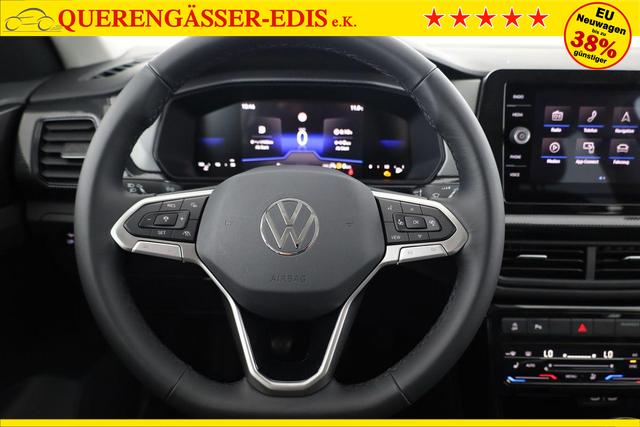 Volkswagen T-Cross 1.0 TSI 85 kW Life Life, AHK, IQ.Light, Kamera, ACC, Side. Winter, 17-Zoll 
