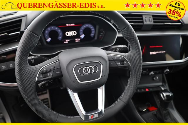 Audi Q3 Sportback 45 TFSI quattro S line qu S-LINE, AHK, 19-Zoll, Optik schwarz, Navi, Kamera, el. Klappe 