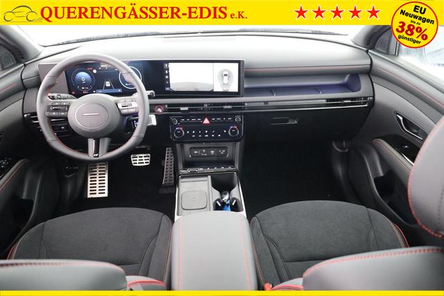 Hyundai TUCSON N Line 2WD 1.6 T-GDI DCT N-LINE, Navi, AreaView, Side, Winter, el. Klappe, 19-Zoll, Teilleder 