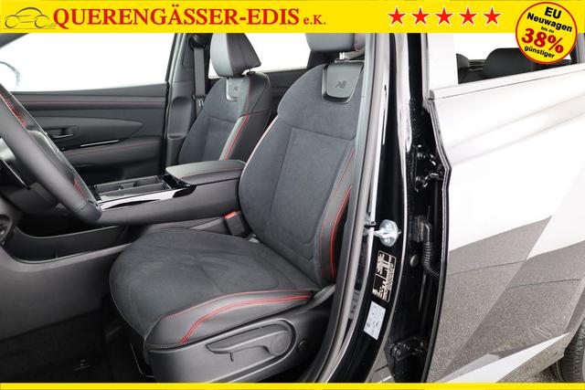 Hyundai TUCSON N Line 2WD 1.6 T-GDI DCT N-LINE, Navi, AreaView, Side, Winter, el. Klappe, 19-Zoll, Teilleder 