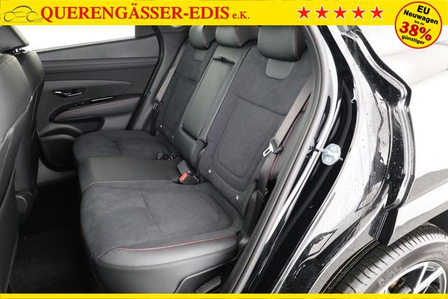 Hyundai TUCSON N Line 2WD 1.6 T-GDI DCT N-LINE, Navi, AreaView, Side, Winter, el. Klappe, 19-Zoll, Teilleder 