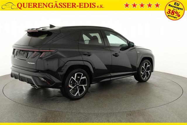 Hyundai TUCSON N Line 2WD 1.6 T-GDI DCT N-LINE, Navi, AreaView, Side, Winter, el. Klappe, 19-Zoll, Teilleder 