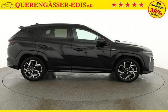 Hyundai TUCSON N Line 2WD 1.6 T-GDI DCT N-LINE, Navi, AreaView, Side, Winter, el. Klappe, 19-Zoll, Teilleder 