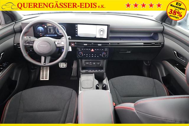 Hyundai TUCSON N Line 2WD 1.6 T-GDI DCT N-LINE, Navi, AreaView, Side, Winter, el. Klappe, 19-Zoll, Teilleder 