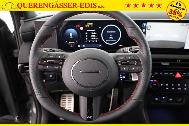 Hyundai TUCSON N Line 2WD 1.6 T-GDI DCT N-LINE, Navi, AreaView, Side, Winter, el. Klappe, 19-Zoll, Teilleder 