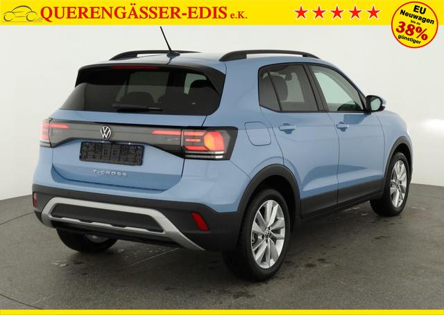 Volkswagen T-Cross 1.0 TSI 85 kW Life DSG Life, AHK, IQ.Light, Kamera, ACC, Side, Winter, 17-Zoll 