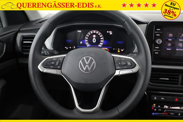 Volkswagen T-Cross 1.0 TSI 85 kW Life DSG Life, AHK, IQ.Light, Kamera, ACC, Side, Winter, 17-Zoll 