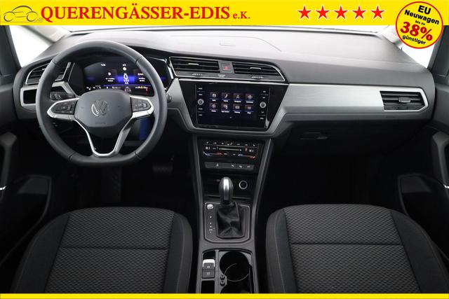 Volkswagen Touran Comfortline BMT/Start-Stopp 1.5 TSI DSG Comfortline, 7-Sitzer, AHK, Navi, Kamera, Side, Winter, 3 J.-Garantie 