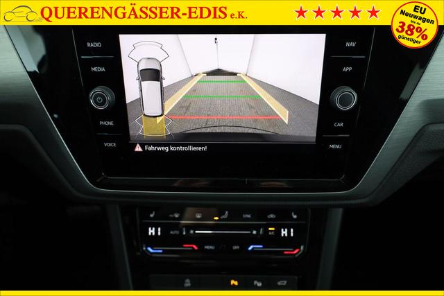 Volkswagen Touran Comfortline BMT/Start-Stopp 1.5 TSI DSG Comfortline, 7-Sitzer, AHK, Navi, Kamera, Side, Winter, 3 J.-Garantie 