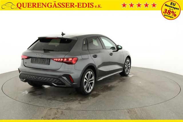 Audi A3 Sportback TFSI 110 kW S line 35 S-Tronic S-LINE, Teilleder, Kamera, ACC, Sitzheizung, 4-J Garantie 