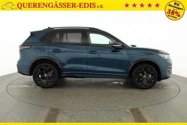 Volkswagen Tiguan 2.0 TDI 142 kW 4Motion R-Line DSG 4M Black, Pano, IQ.Light, AHK, Navi, Side, AreaView, Winter, sofort 