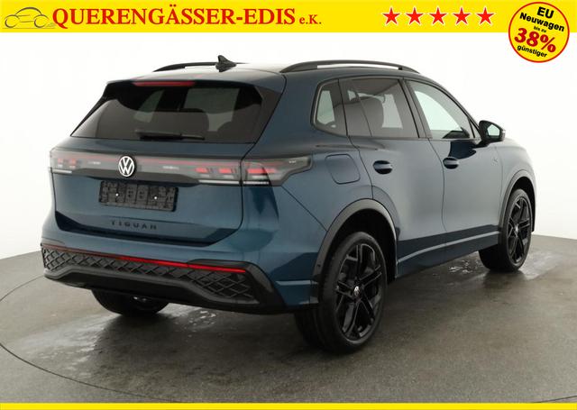 Volkswagen Tiguan 2.0 TDI 142 kW 4Motion R-Line DSG 4M Black, 20-Zoll, Pano, Leder, IQ.Light, AHK, Navi, Side, AreaView, Winter 