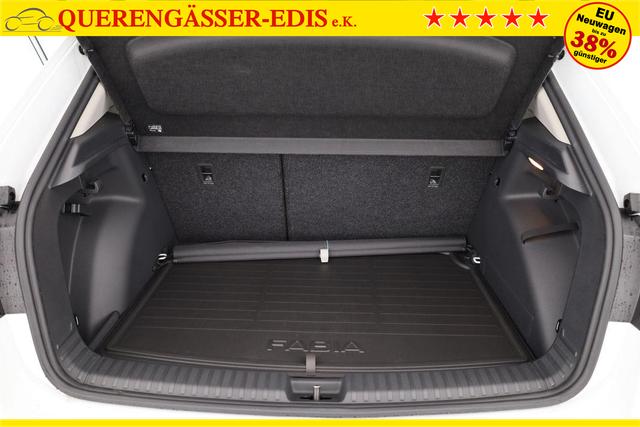 Skoda Fabia Selection 1.0 TSI DSG Selection, 15-Zoll schwarz, Winter, Ladeboden 