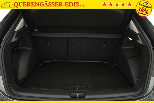 Skoda Fabia Selection 1.0 TSI DSG Selection, KESSY, Kamera, 15-Zoll schwarz, Winter, Ladeboden 