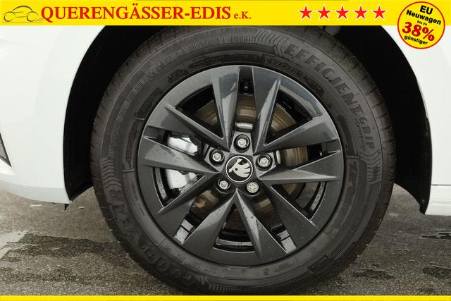 Skoda Fabia Selection 1.0 TSI DSG Selection, KESSY, Kamera, 15-Zoll schwarz, Winter, Ladeboden 