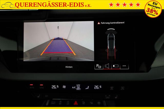 Audi A3 Sportback TFSI 110 kW S line 35 S-Tronic S-LINE, Teilleder, Kamera, ACC, Sitzheizung, 4-J Garantie 