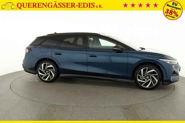 Volkswagen ID.7 Kombi Pro S 210 kW Tourer Black Style, HUD, AHK, Navi, Matrix, AreaView, Side, Winter, el. Klappe, 20-Zoll 