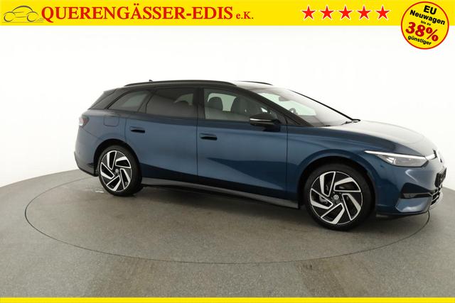 Volkswagen ID.7 Kombi Pro S 210 kW Tourer Black Style, HUD, AHK, Navi, Matrix, AreaView, Side, Winter, el. Klappe, 20-Zoll 