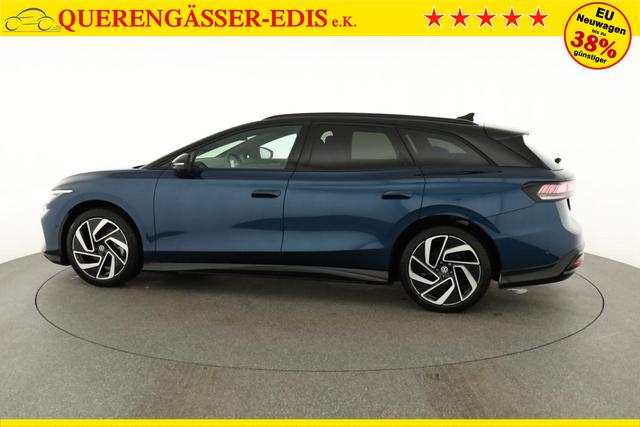 Volkswagen ID.7 Kombi Pro S 210 kW Tourer Black Style, HUD, AHK, Navi, Matrix, AreaView, Side, Winter, el. Klappe, 20-Zoll 