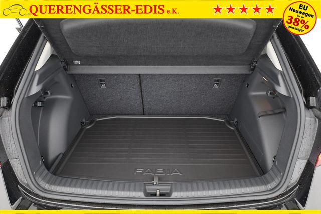 Skoda Fabia Selection 1.0 TSI DSG Selection, KESSY, Kamera, 15-Zoll schwarz, Winter, Ladeboden 