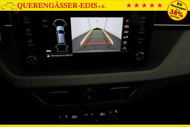 Skoda Kamiq Selection 1.0 TSI DSG 130 Jahre, AHK, LED, Side, ACC, Kamera, el. Klappe, Winter, 17-Zoll 