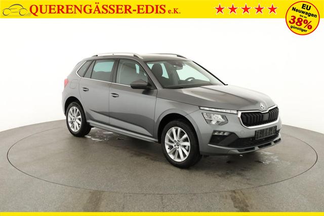 Skoda Kamiq Selection 1.0 TSI DSG 130 Jahre, AHK, LED, Side, ACC, Kamera, el. Klappe, Winter, 17-Zoll 