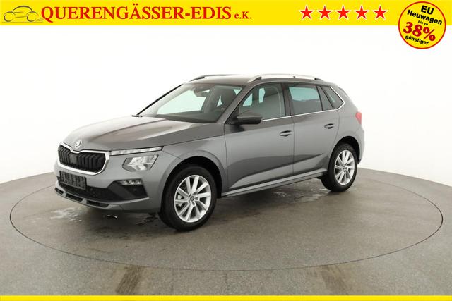 Skoda Kamiq Selection 1.0 TSI DSG 130 Jahre, AHK, LED, Side, ACC, Kamera, el. Klappe, Winter, 17-Zoll 