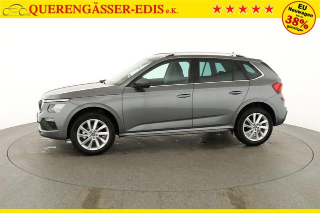 Skoda Kamiq Selection 1.0 TSI DSG 130 Jahre, AHK, LED, Side, ACC, Kamera, el. Klappe, Winter, 17-Zoll 