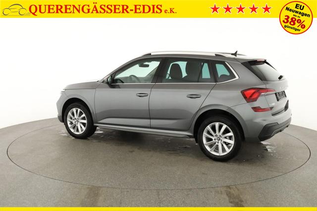 Skoda Kamiq Selection 1.0 TSI DSG 130 Jahre, AHK, LED, Side, ACC, Kamera, el. Klappe, Winter, 17-Zoll 